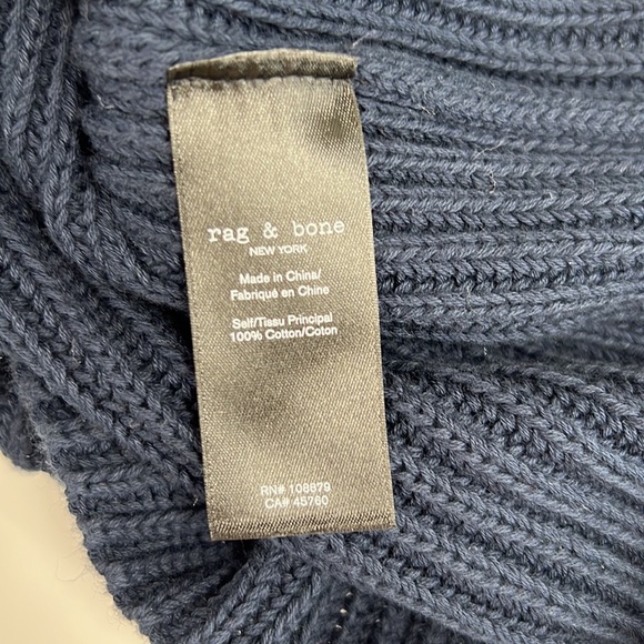 NWT👕 rag & bone Ann Cotton Hoodie SZ-L - Picture 11 of 12